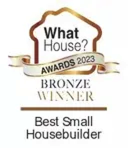 WhatHouse? Awards 2023 Bronze Winner — Best Small Housebuilder